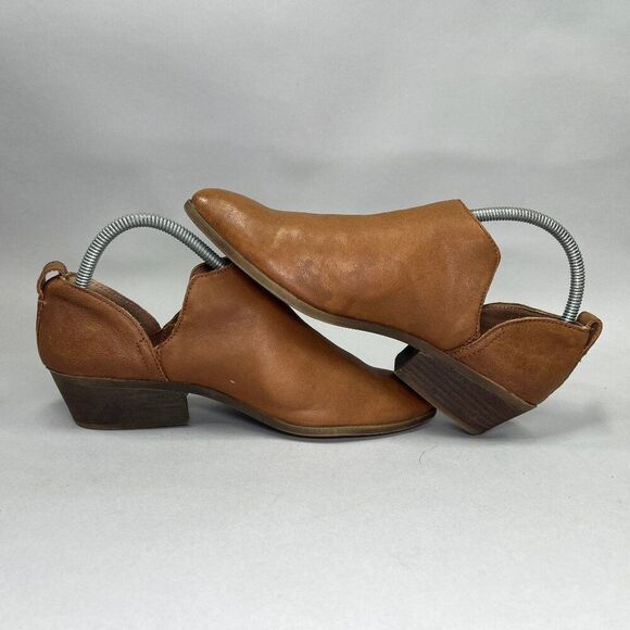 Frye Women's Rowen Slip-On Leather Ankle Booties - Picture 9 of 13